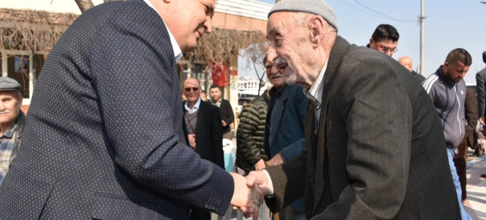 Manisa'da Mehmet Çerçi Yenimahalle’de vatandaşla buluştu