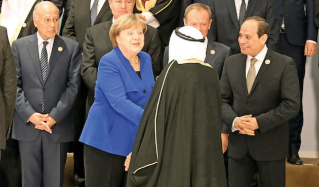 Avrupalı liderler Sisi'nin yanına koştu!