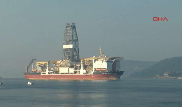 TPAO'nun yeni derin sondaj gemisi Marmara'da!