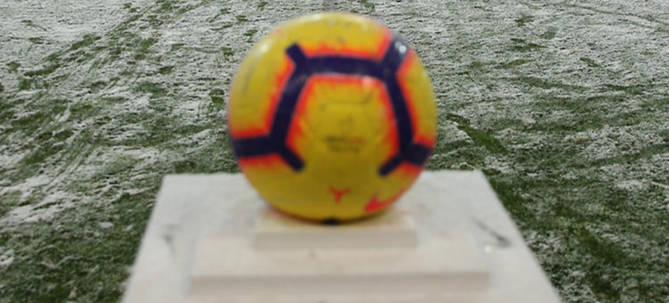 İstanbul'da amatör futbola kar engeli!