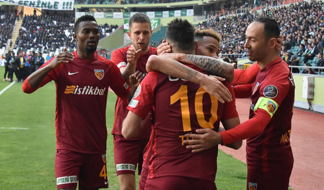 Kayserispor'dan altın değerinde 3 puan!