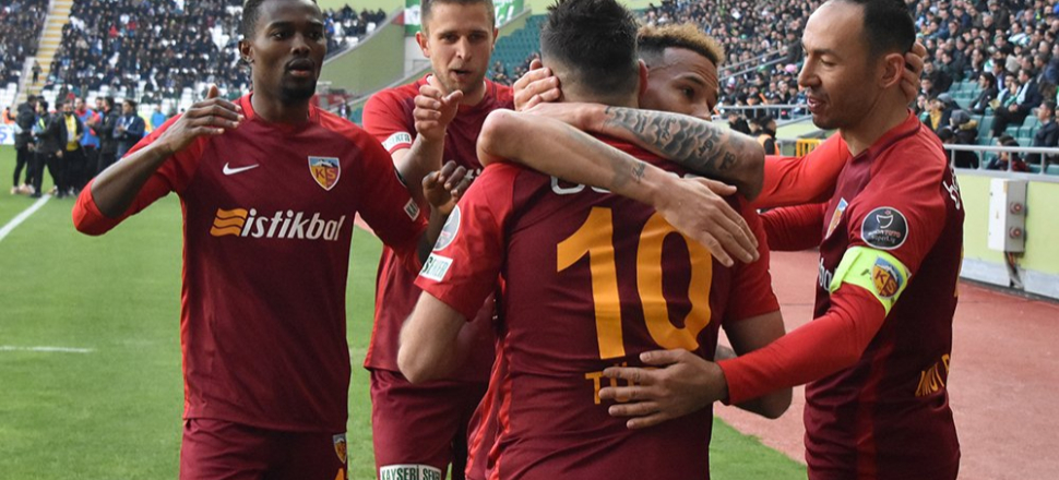 Kayserispor'dan altın değerinde 3 puan!