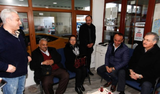 İstanbul'da Ebubekir Taşyürek, Kartal’da esnafla buluştu