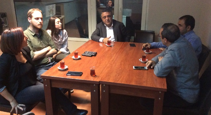 CHP'li Tanrıkulu PKK'nın kanalına ziyarete gitti