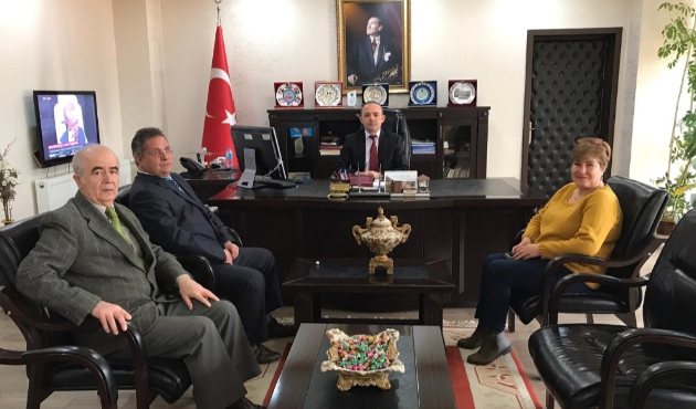Balıkesir'de Kaymakam Hüseyin Öner’e ’Vergi Haftası’ ziyareti