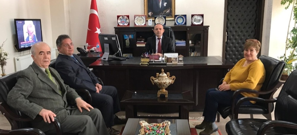 Balıkesir'de Kaymakam Hüseyin Öner’e ’Vergi Haftası’ ziyareti