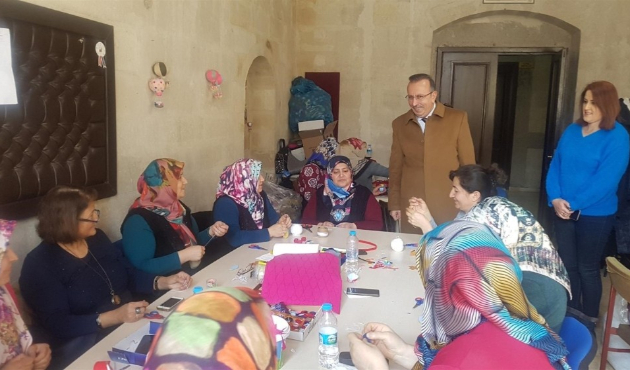 Nevşehir'de Atilla Seçen, KAÇEM’de incelemelerde bulundu