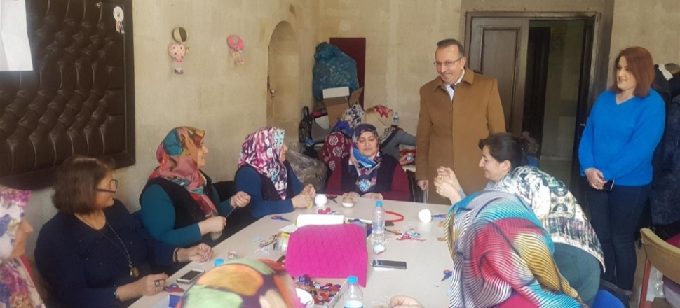 Nevşehir'de Atilla Seçen, KAÇEM’de incelemelerde bulundu