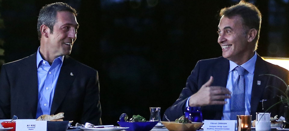 Fikret Orman ve Ali Koç derbi öncesi bir araya geldi!