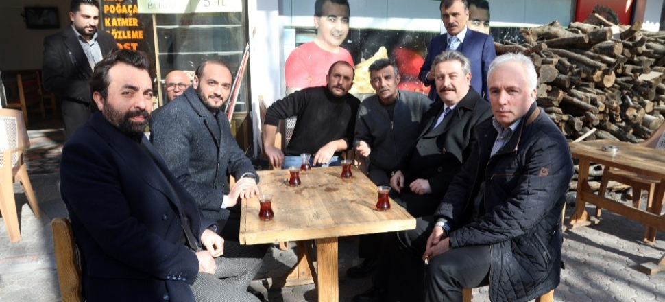 Kayseri'de Başkan Mustafa Palancıoğlu Hunat Esnafıyla