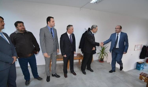 Afyon'da Başkan Mustafa Çöl personel buluşmalarını sürdürüyor