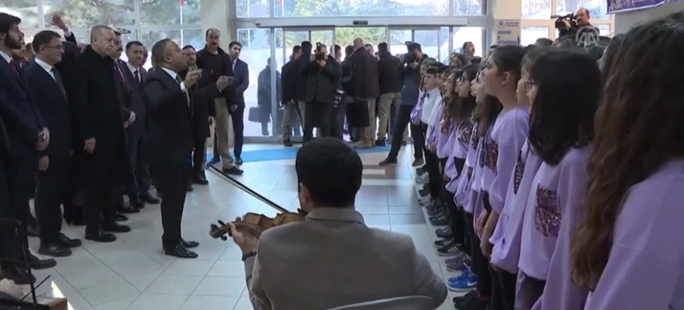 Öğrenciler seslendirdi, Erdoğan ilk kez dinledi...