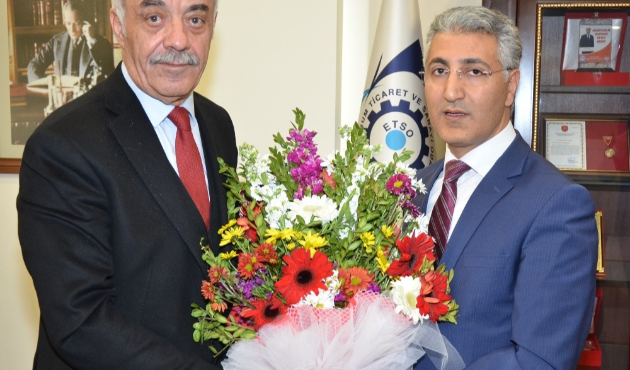 Erzurum'da ETSO Başkanı Lütfi Yücelik’e Vergi Haftası ziyareti