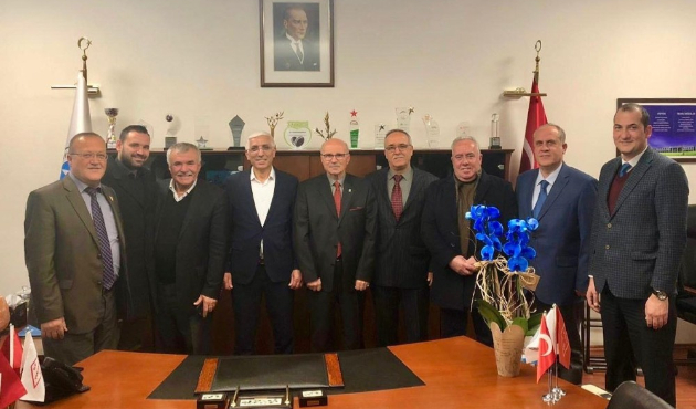 Balıkesir'de Başkan Abdullah Şenol, Marmabirlik’i ziyaret etti