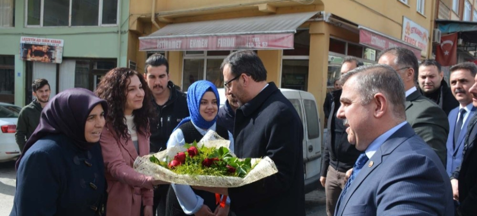 Sinop'ta Bakan Mehmet Muharrem Kasapoğlu’ndan Durağan’a müjdeler