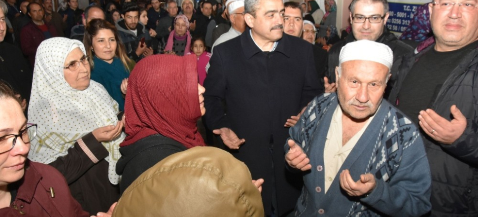 Aydın'da Başkan Haluk Alıcık 86 kişilik kafileyi kutsal topraklara uğurladı