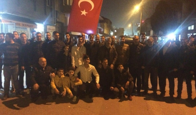 Sakarya'da Başkan Yusuf Alemdar, asker uğurlamasına katıldı
