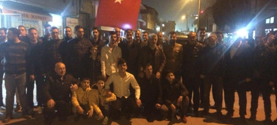 Sakarya'da Başkan Yusuf Alemdar, asker uğurlamasına katıldı