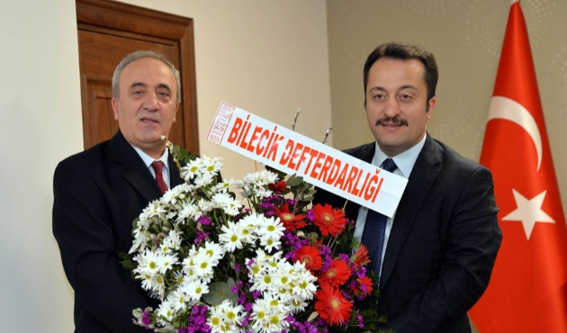 Bilecik'te Vali Bilal Şentürk’e Vergi Haftası ziyareti