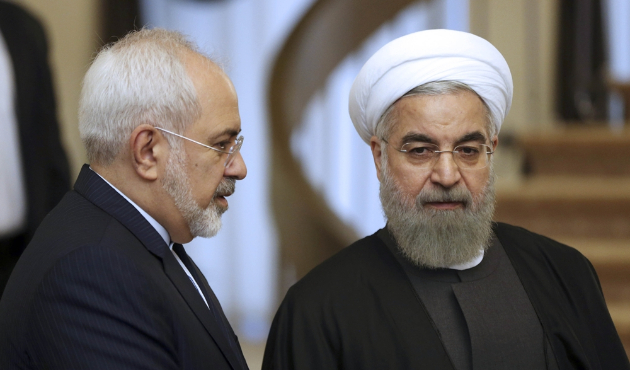 Ruhani, Zarif'in istifasını kabul etmedi...