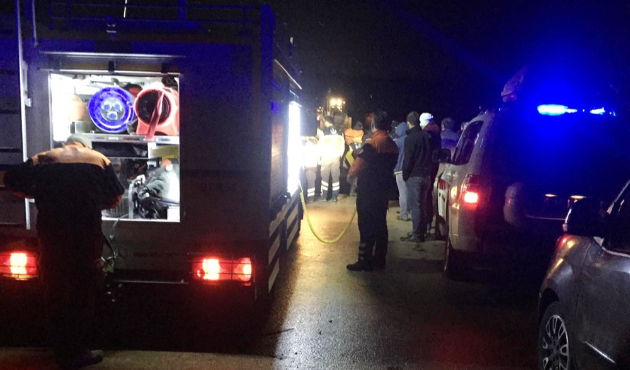 Bursa'da araç gölete uçtu: 2 ölü, 3 yaralı...