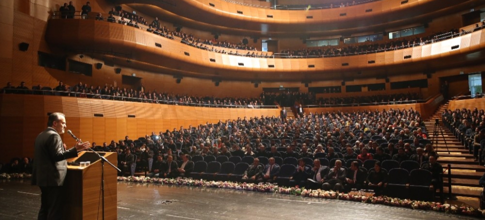 Bursa'da Başkan Alinur Aktaş, Binted personeliyle buluştu