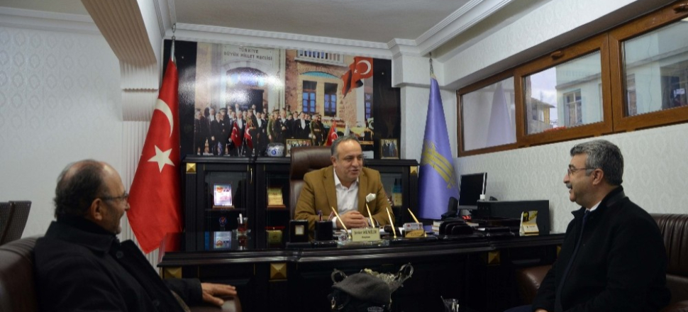 Kilis'te BTP Adayı Alaiddin Özkar, KESOB’u ziyaret etti