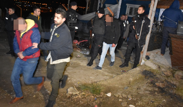 Kırıkkale'de mandıraya kumar operasyonu...