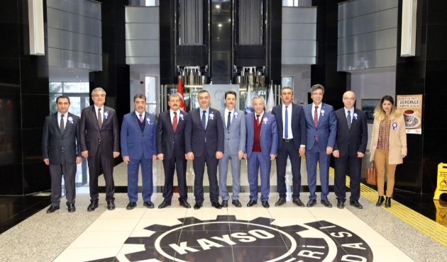 Kayseri'de Başkan Mehmet Büyüksimitci’ye Vergi Haftası Ziyareti