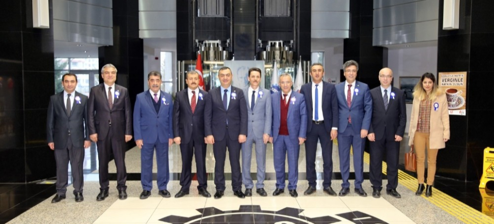Kayseri'de Başkan Mehmet Büyüksimitci’ye Vergi Haftası Ziyareti