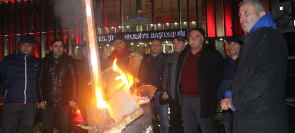 CHP'li belediyede şimdi de açlık grevi