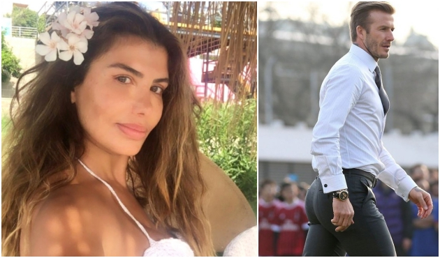 "David Beckham'ın poposu..."