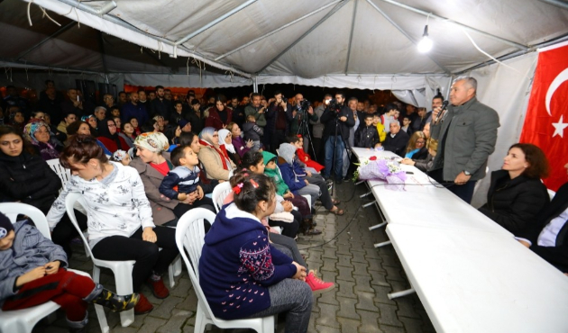 Antalya'da Başkan Şükrü Sözen’e Oymapınar’da büyük ilgi