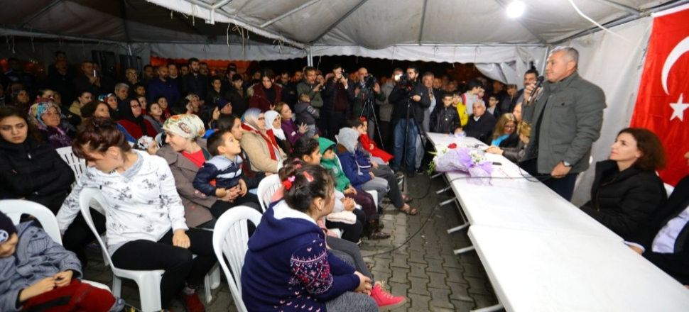 Antalya'da Başkan Şükrü Sözen’e Oymapınar’da büyük ilgi