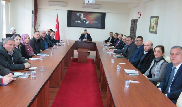 Düzce'de fındık için buluştular