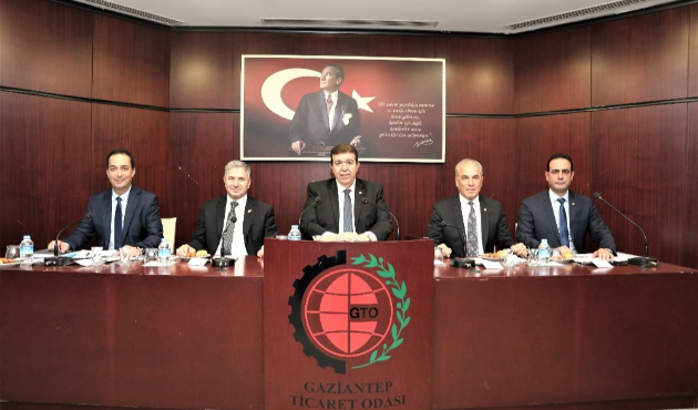 Gaziantep'te GTO Meclisi Fatma Şahin ve Abdullah Tancan’ı ağırladı