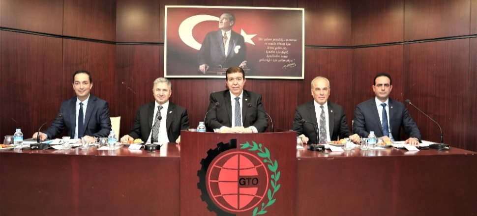 Gaziantep'te GTO Meclisi Fatma Şahin ve Abdullah Tancan’ı ağırladı