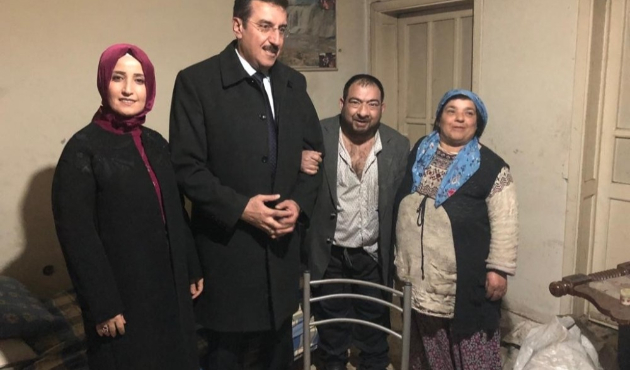Malatya'da Bülent Tüfenkci’den Mercedes Kadir’e ziyaret