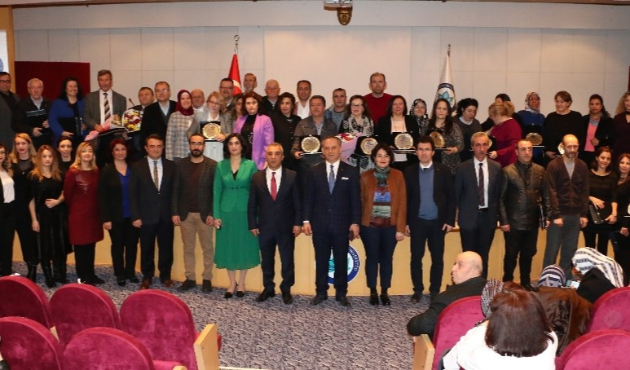 Eskişehir'de ESOGÜ Hastanesi’nde emeklilik töreni gerçekleşti