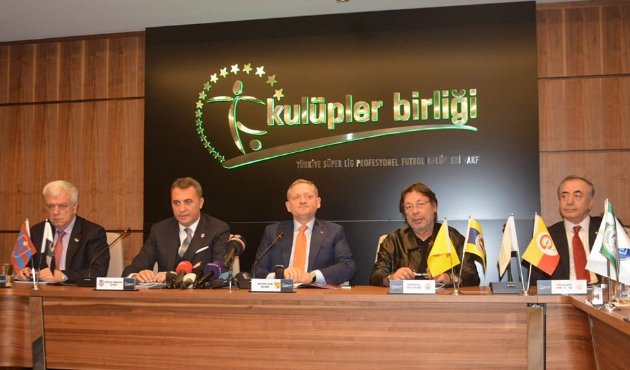 Kulüpler Birliği'nden Demirören'e teşekkür...