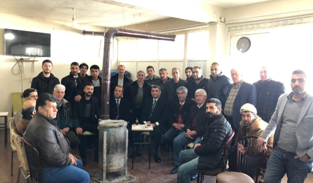 Elazığ'da Milletvekili Gürsel Erol;"Biz vatandaşımıza hizmet için buralardayız"