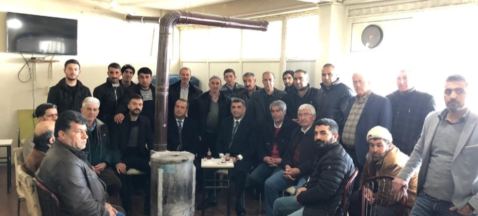 Elazığ'da Milletvekili Gürsel Erol;"Biz vatandaşımıza hizmet için buralardayız"
