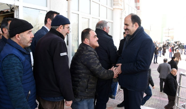 Konya'da Başkan Uğur İbrahim Altay Cuma Buluşması geleneğini sürdürüyor