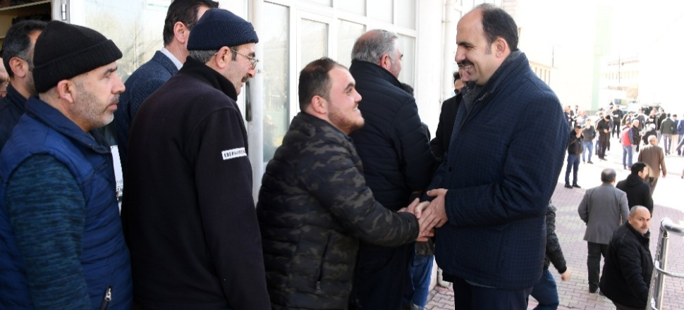 Konya'da Başkan Uğur İbrahim Altay Cuma Buluşması geleneğini sürdürüyor