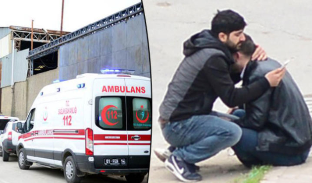 Su borusunu değiştirmek için çatıya çıkmıştı...