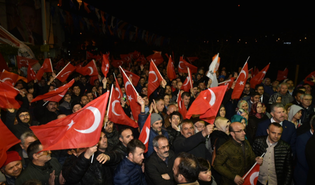 Bursa Millet’te Alinur Aktaş rüzgârı esti