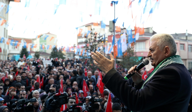 Yıldırım'dan Mevlüt Uysal'ın projelerine tam destek...