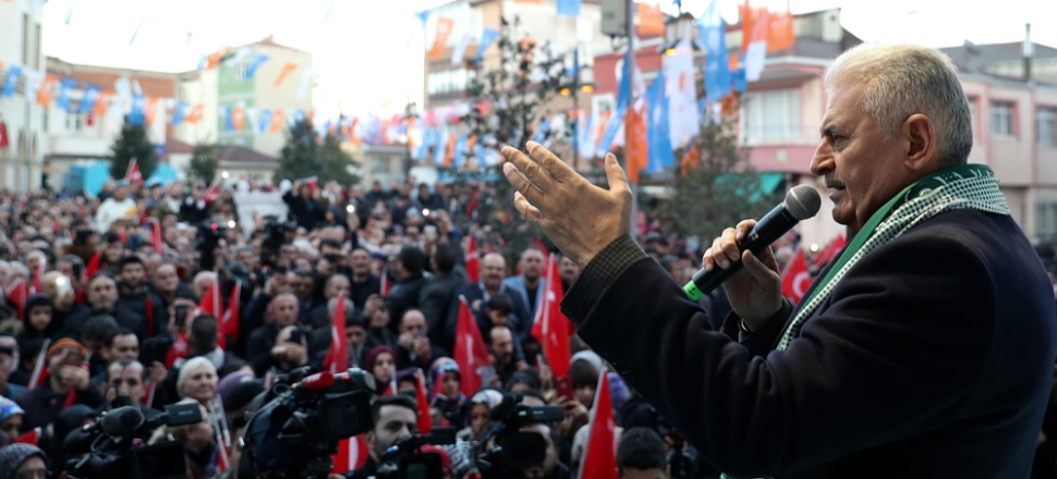 Yıldırım'dan Mevlüt Uysal'ın projelerine tam destek...