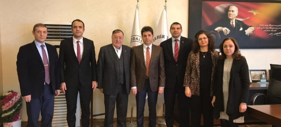 Nevşehir'de Orhan Taş, NTSO Başkanı Parmaksız’ı ziyaret etti