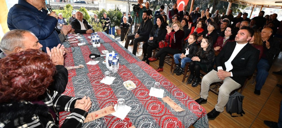 İzmir'de Başkan Aziz Kocaoğlu: "Bir tek zırhım var; adaletim"